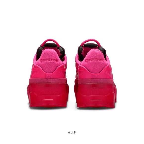 Women sneakers Reebok and Cardi b size 7.5 - Picture 8 of 10
